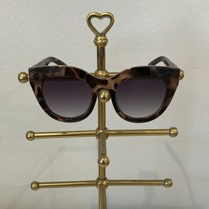 Le Specs Air Heart Cat Eye Sunglasses